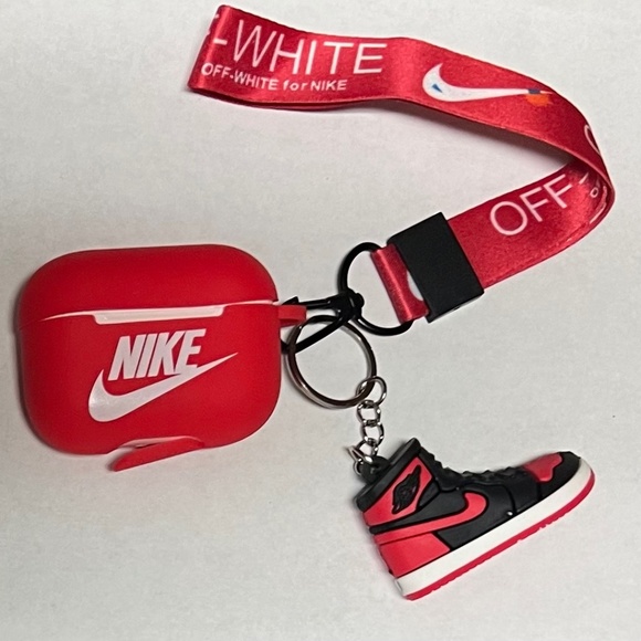 AirPod Pro case 3D sneaker with lanyard